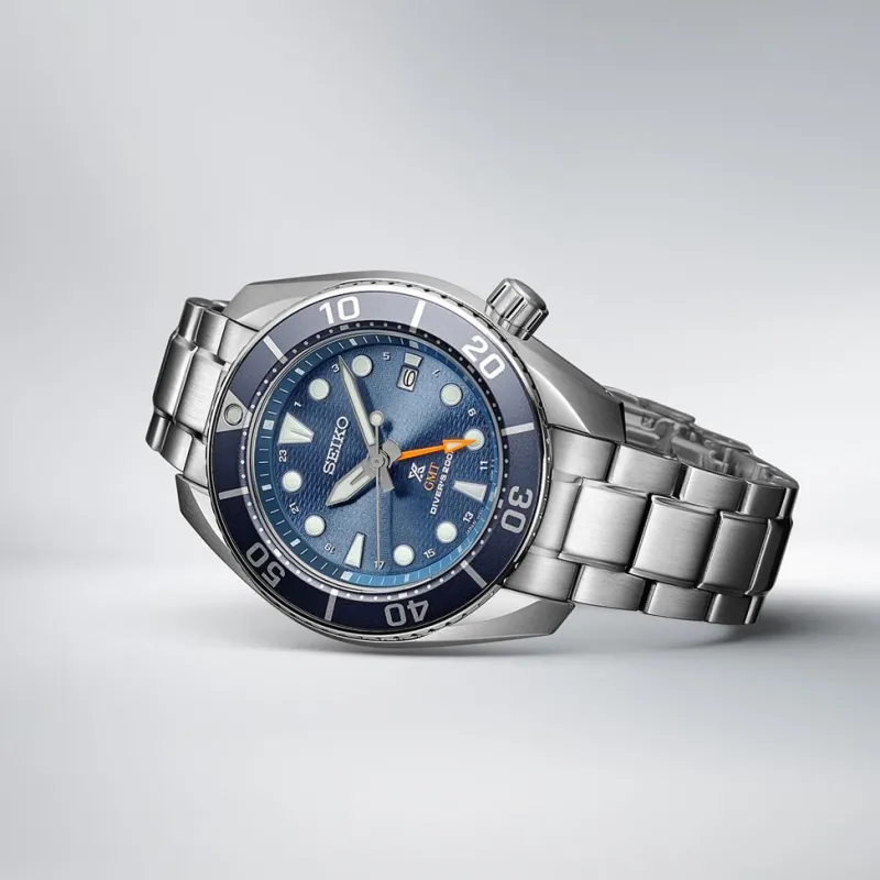 Seiko Prospex Diver Solar GMT Aqua ‘SUMO’ 45mm SFK001J1> Sale