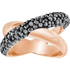 Crystal Cross Black & Rosé 5372888>Swarovski Online