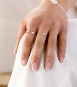 Syster P Beaches Flat Dot Ring Silver>Ringar Online