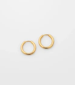 Syster P Beloved Fat Medium Hoops Guld>Örhängen Sale