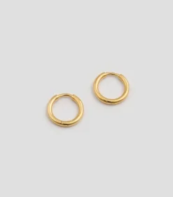 Syster P Beloved Fat Small Hoops Guld>Örhängen Discount