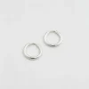 Syster P Beloved Fat Small Hoops Silver>Örhängen Sale