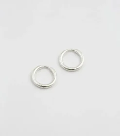 Syster P Beloved Fat Small Hoops Silver>Örhängen Sale