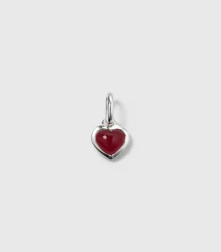 Syster P Beloved Hjärta Pink Quartz Hängsmycke Silver>Berlocker Discount