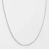 Syster P Beloved Kort Curb Kedja Silver>Halsband Discount