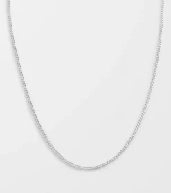 Syster P Beloved Kort Curb Kedja Silver>Halsband Discount