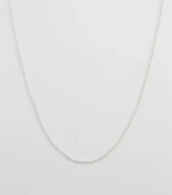 Syster P Beloved Lång Rolo Kedja Silver>Halsband Hot