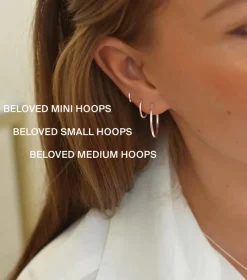 Syster P Beloved Mini Hoops Silver>Örhängen Best