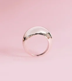 Syster P Bolded Big Ring Silver><noscript><img width=