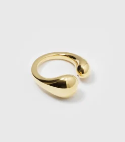 Syster P Bolded Drops Ring Guld>Ringar Clearance