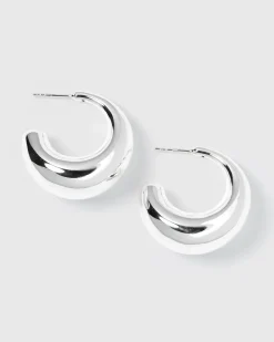 Syster P Bolded Silver>Örhängen Hot