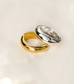 Syster P Bolded Ring Guld><noscript><img width=