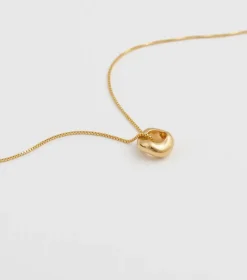 Syster P Bolded Wavy Guld>Halsband Discount