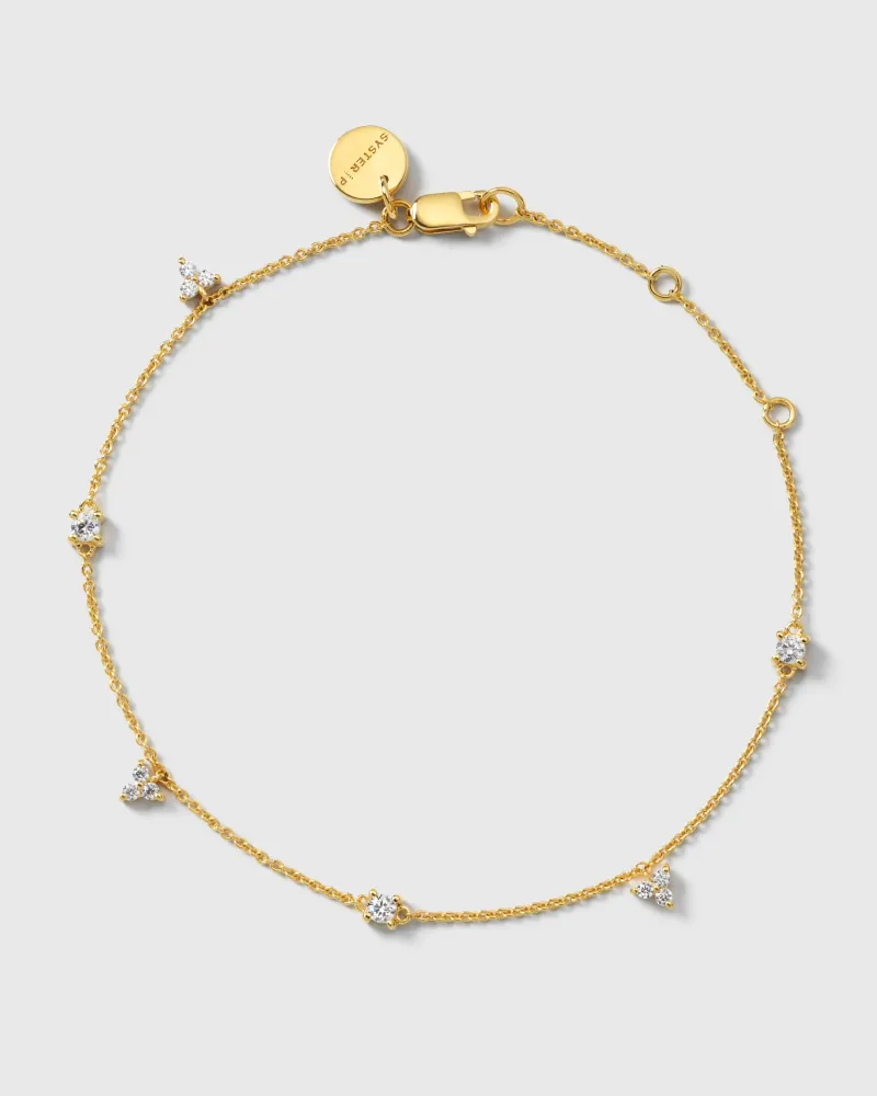 Syster P Celestia Guld>Armband