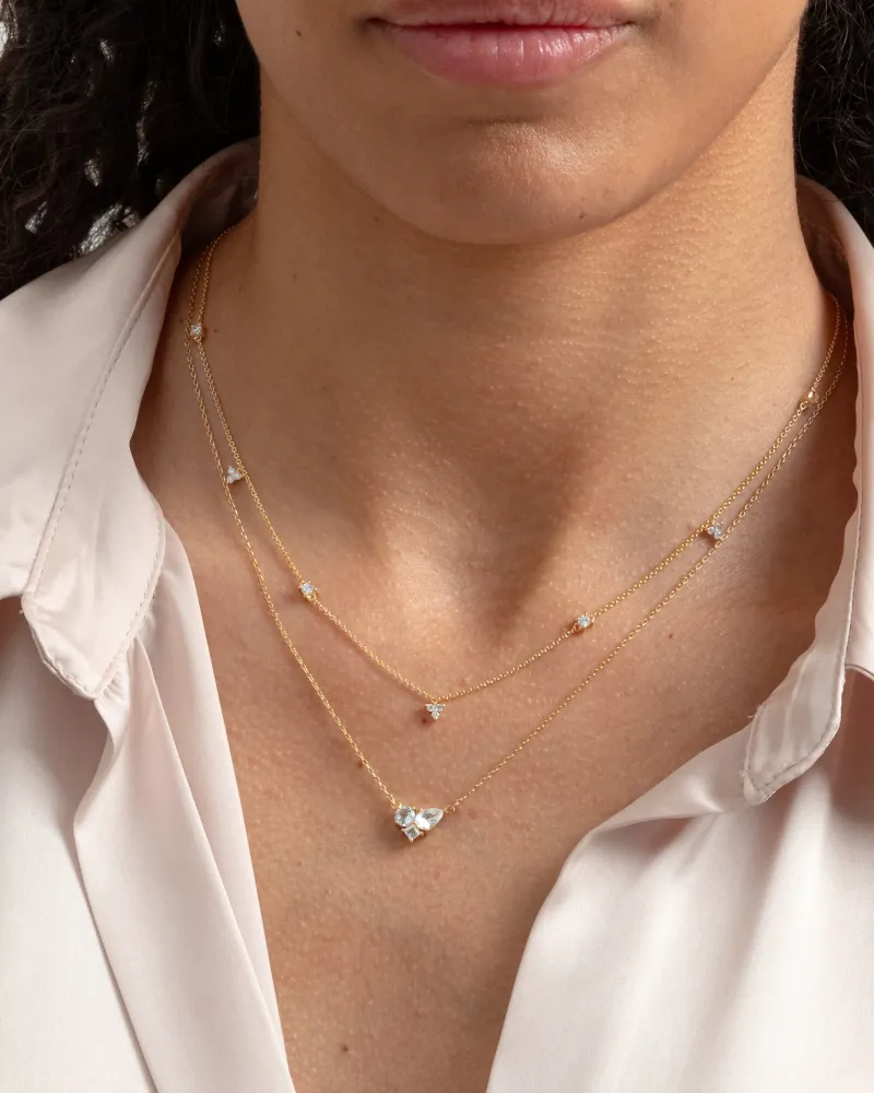 Syster P Celestia Guld>Halsband Discount