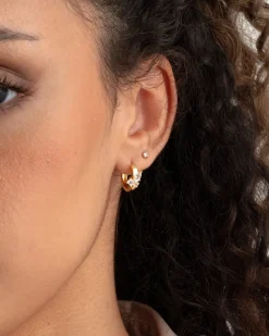 Syster P Celestia Mini Studs Guld>Örhängen Clearance