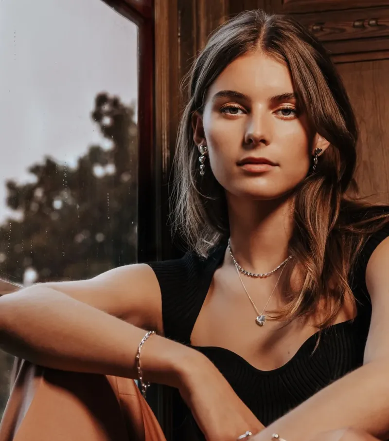 Syster P Darling Silver>Halsband Online