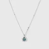 Syster P Florentina Silver Aquamarine>Halsband Outlet