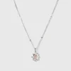 Syster P Florentina Silver Rosenkvarts>Halsband Sale