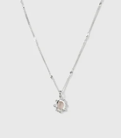Syster P Florentina Silver Rosenkvarts>Halsband Sale