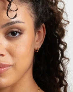Syster P Florentina Small Hoops Guld>Örhängen Sale