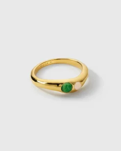 Syster P Floretina Ring Guld>Ringar