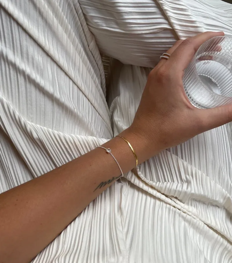 Syster P Herringbone Guld>Armband Outlet