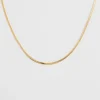 Syster P Herringbone Guld>Halsband New