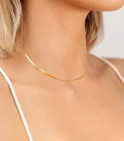Syster P Herringbone Guld><noscript><img width=