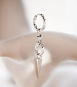 Syster P Juno Long Single Örhänge Silver>Örhängen Best