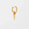 Syster P Juno Single Hoop Örhänge Guld>Örhängen New