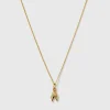 Syster P Melinda Double Petal Guld>Halsband Sale