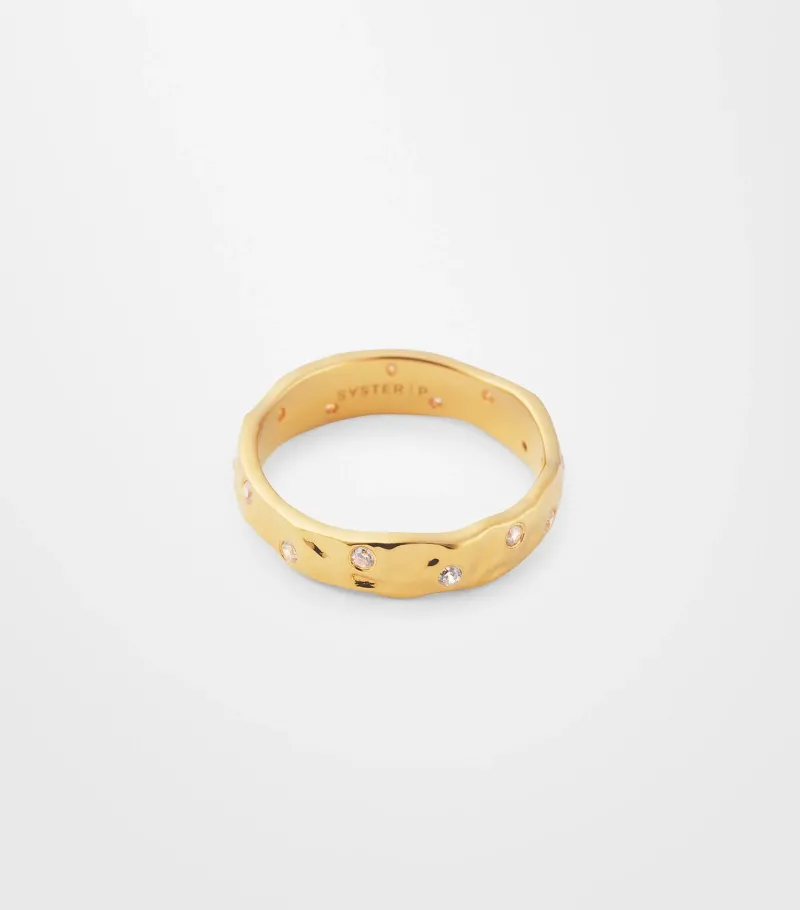 Syster P Melting Narrow Guld>Ringar