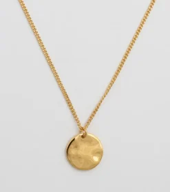 Syster P Minimalistica Hamrad Guld>Halsband New