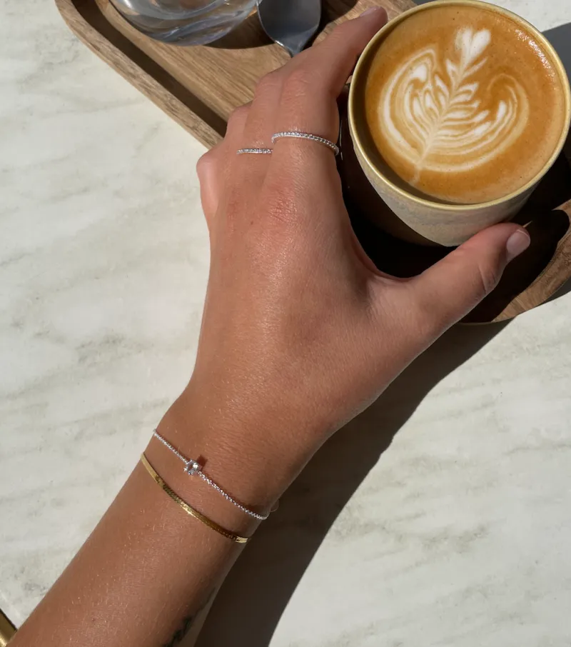 Syster P Minimalistica Solo Nova Silver>Armband Clearance
