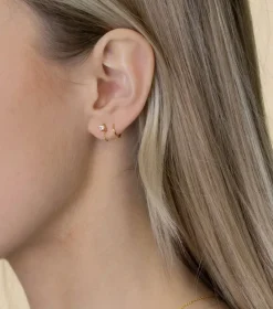 Syster P Minimalistica Solo Nova Guld>Örhängen Hot