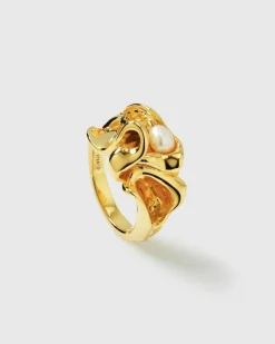 Syster P Moulded Big Ring Gold RG1202><noscript><img width=