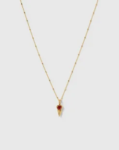 Syster P Mrs H Spike Guld>Halsband