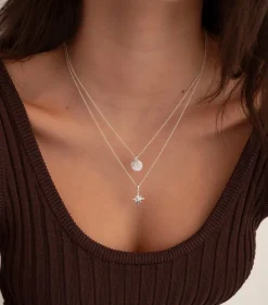 Syster P North Star Big Silver>Halsband New