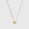 Syster P Paxton Kort Guld>Halsband Sale