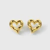 Syster P Puff Heart Guld>Örhängen Sale