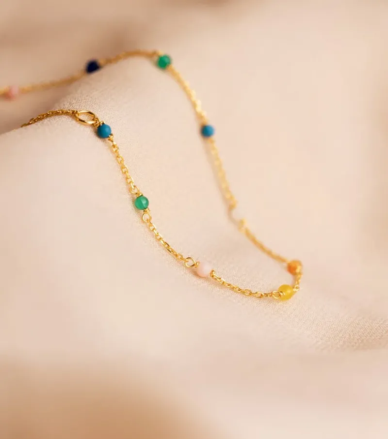 Syster P Santa Monica Multicolor Guld>Armband Clearance