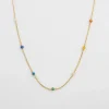 Syster P Santa Monica Multicolor Guld>Halsband Clearance