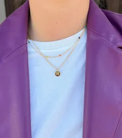 Syster P Santa Monica Multicolor Guld><noscript><img width=