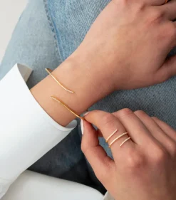 Syster P Sparkle Wrap Guld>Armband Discount