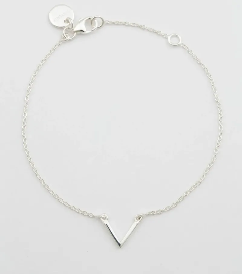 Syster P Strict Plain V Silver (Mega kampanj)>Armband Sale