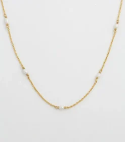 Syster P Treasure Multi Pearl Guld>Halsband Hot