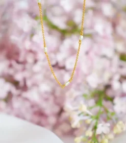 Syster P Treasure Multi Pearl Guld>Halsband Hot
