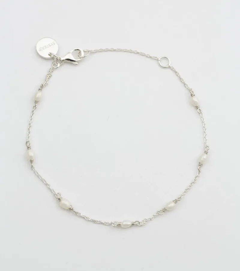 Syster P Treasure Multi Pearl Silver>Armband Best