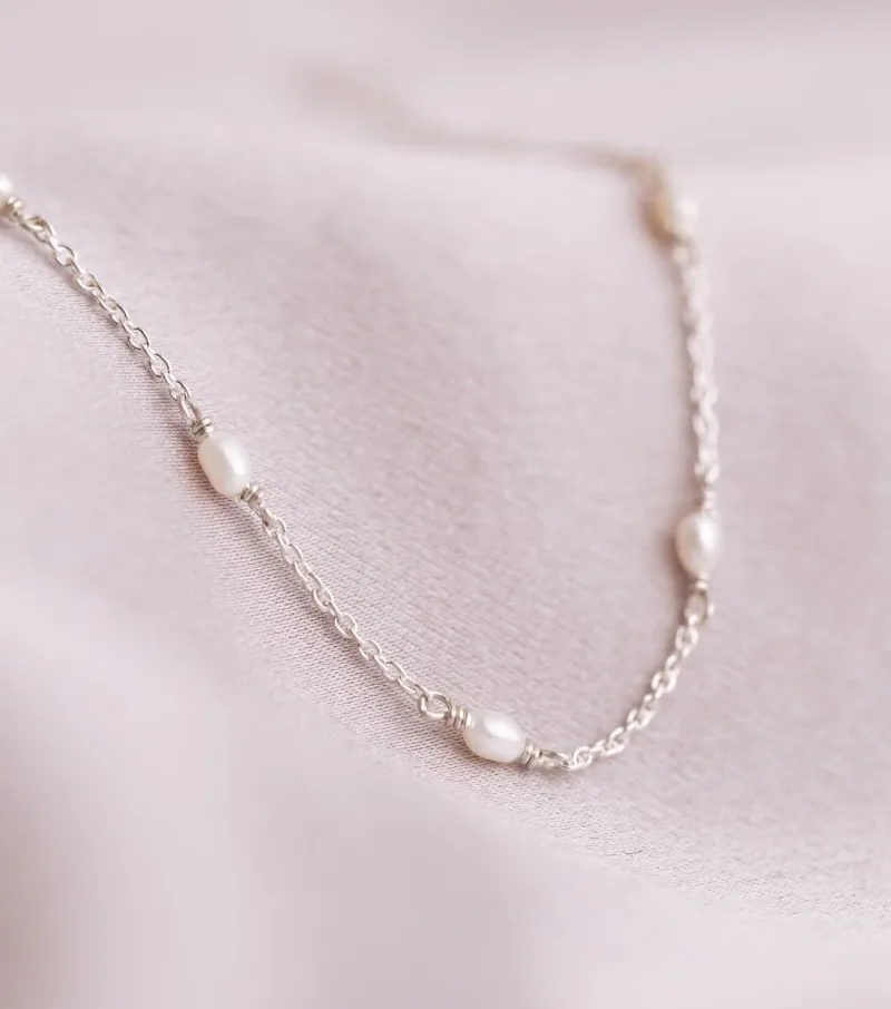 Syster P Treasure Multi Pearl Silver>Armband Best